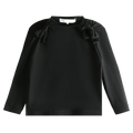 Tao Comme des Garçons Ruffled-Sleeve T-shirt "Black"