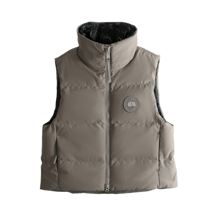 Canada Goose Grandview Cropped Vest "Taupe Grey"