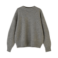 Studio Nicholson 5G Oversized Crew Neck Knitwear "Natural Marl"