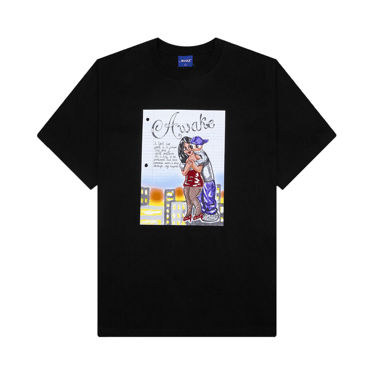 Awake NY Hug Tee "Black"