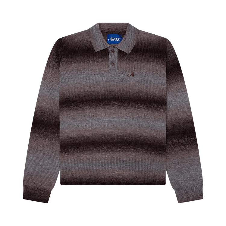 Awake NY Knit Polo "Brown"