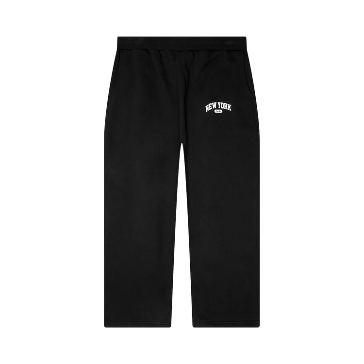 Awake NY New York Arch Open Hem Sweatpants "Black"