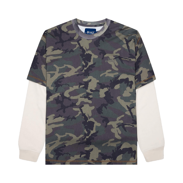 Awake NY Waffle Long-Sleeve Shirt "Camo"