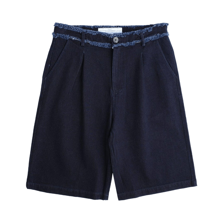 Jungles De Nada Faux Leather Short "Navy"