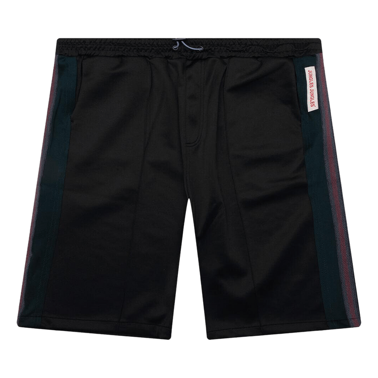 Jungles Weave Panel Shorts "Black/Green"