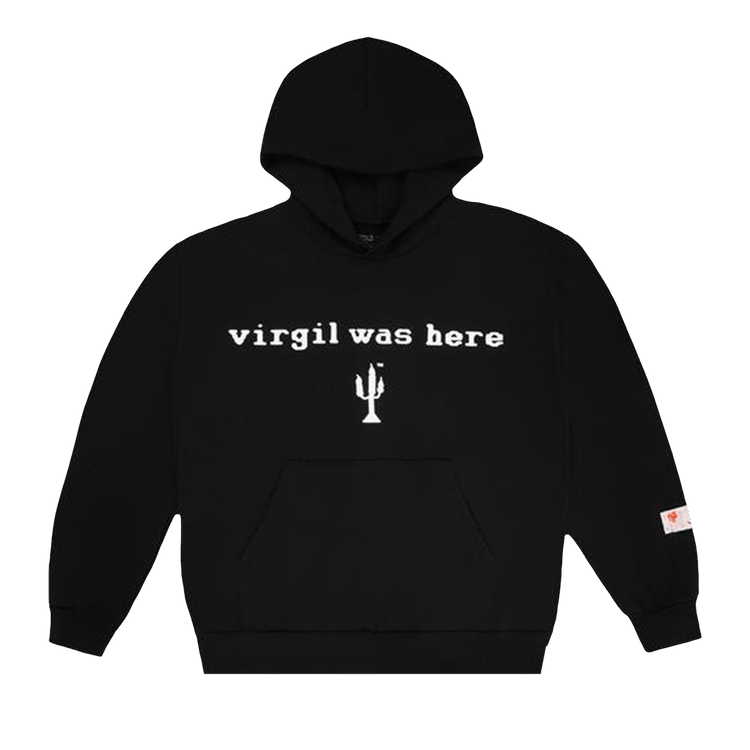 Cactus Plant Flea Market x VAA Virgil Was Here Hooded Sweatshirt "Black"