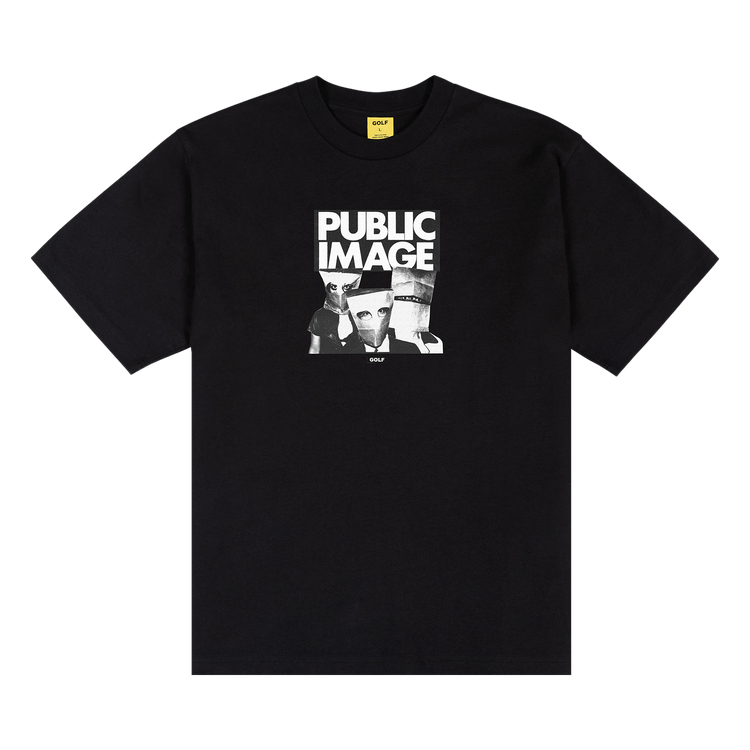 GOLF WANG Public Image Tee "Black"