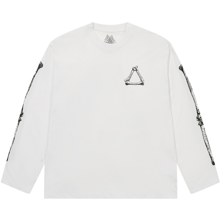 Palace Tri-Bone Long-Sleeve "White"