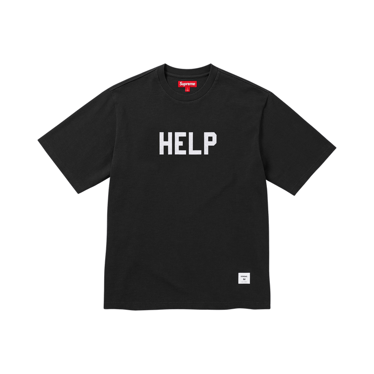 Supreme Help Short-Sleeve Top "Black"