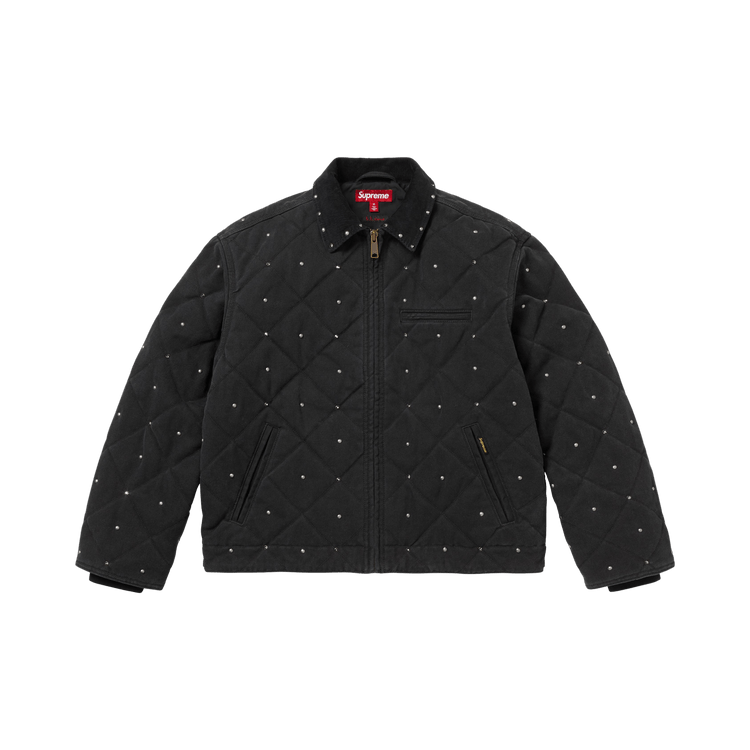 Supreme x B.B. Simon Quilted Work Jacket "Black"