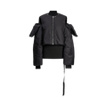 Rick Owens DRKSHDW Convertible Jacket "Black"