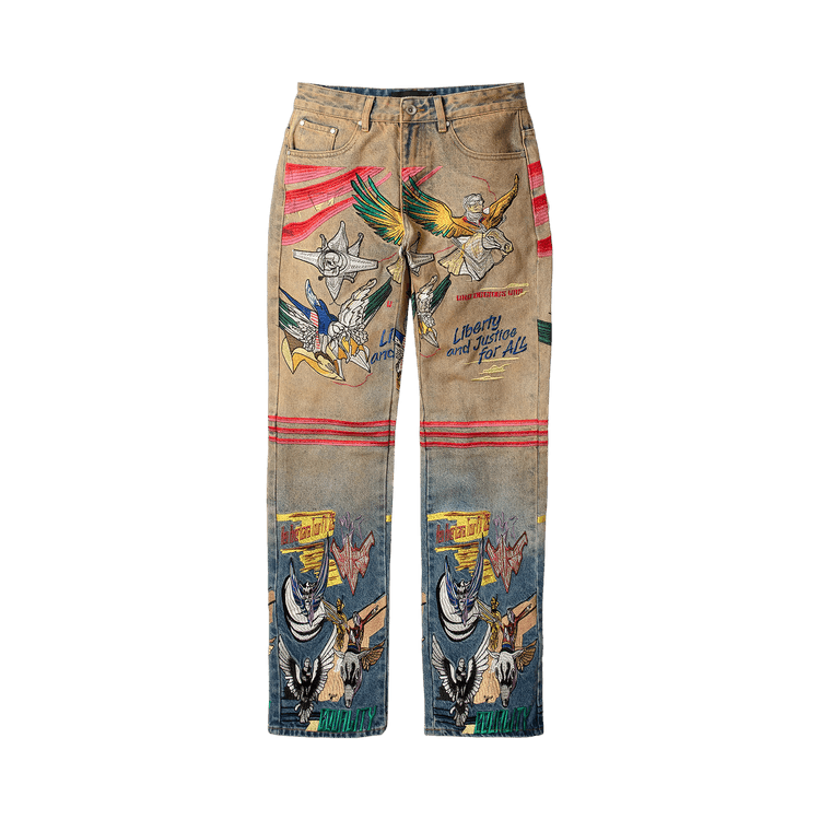 Who Decides War Liberty Denim "Tan Denim"