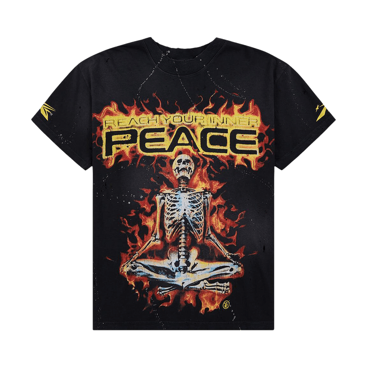 Hellstar Inner Peace Skeleton T-Shirt "Black"