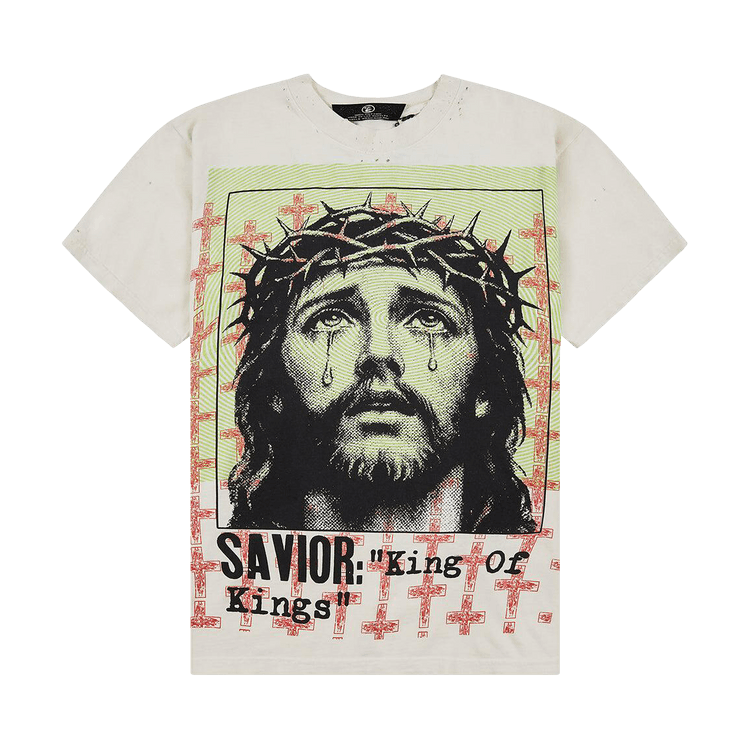 Hellstar Jesus T-Shirt "White"