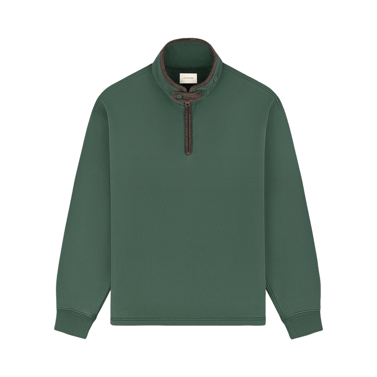 Aimé Leon Dore Heritage Quarter-Zip Pullover "Jungle Green"