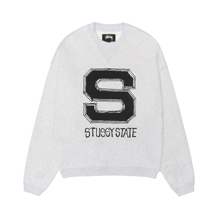 Stussy State Crew "Ash Heather"