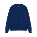 Stussy Waffle Cashmere Crew "Navy"