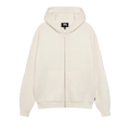 Stussy Waffle Cashmere Zip Hoodie "Ivory"