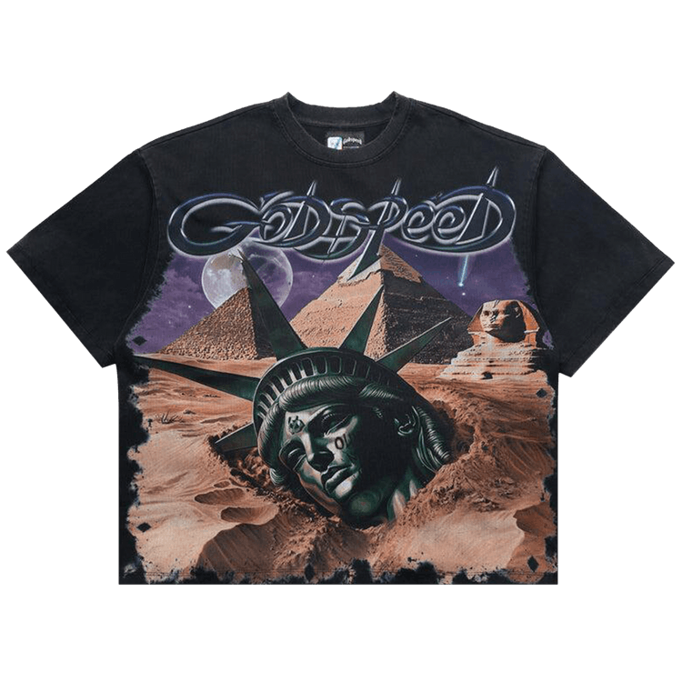 Godspeed Mother Cairo T-Shirt "Black Wash"