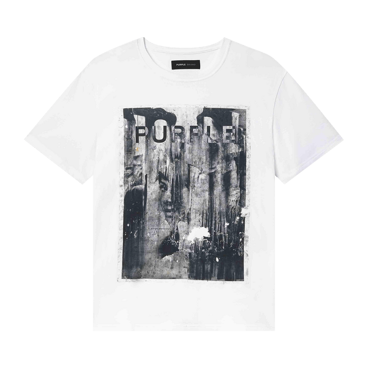 PURPLE BRAND Parking Lot Tee "White"