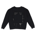 Enfants Riches Déprimés Loose Threads Crewneck "Black"