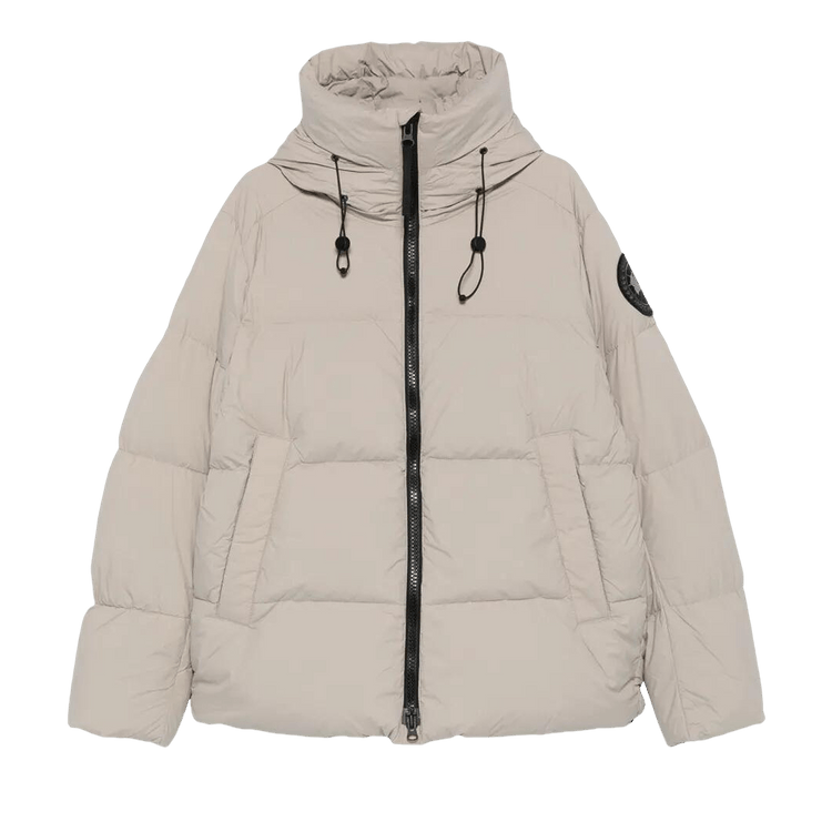 Canada Goose Crofton Puffer Matte Coat "Limestone"