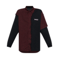 Balenciaga Patched Shirt "Red"