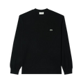 Lacoste Long Sleeved Cotton T-Shirt "Black"