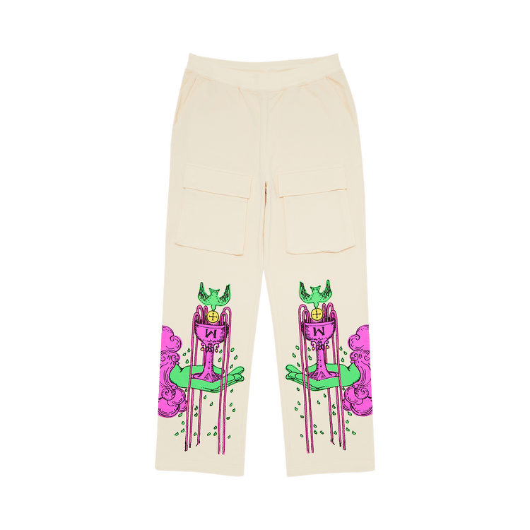 GOAT Ace of Cups Tarot Cargo Sweats Cream