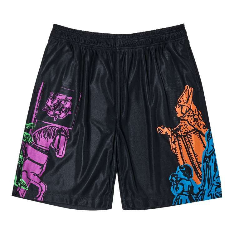 GOAT Death Tarot Shorts Black