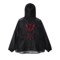 GOAT Sheer Three of Swords Tarot Anorak Black/Red