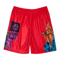 GOAT Death Tarot Shorts Red