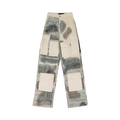 Who Decides War Camouflage Embroidery Pants "Ivory"