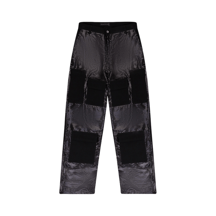 Who Decides War Sequin Pocket Trousers "Black"