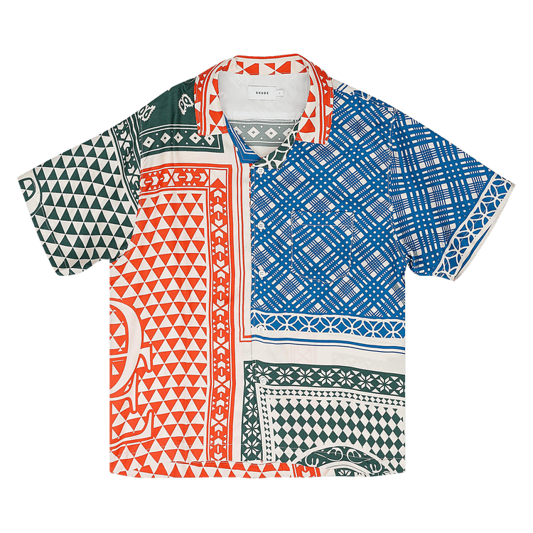 Rhude Card Button Down Shirt "Multicolor"