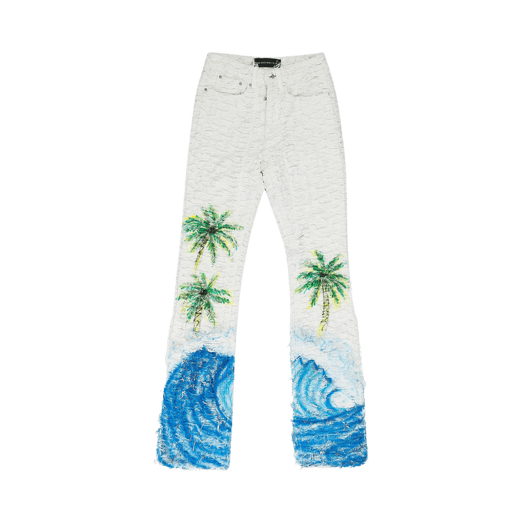 Who Decides War Husk Straight Fit Jeans "Multicolor"