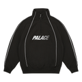 Palace Fast Logo 1/4 Zip "Black"