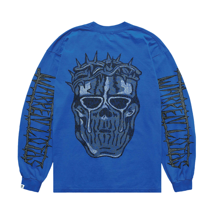 Warren Lotas Bridge of Thorns Long-Sleeve T-Shirt "Blue"