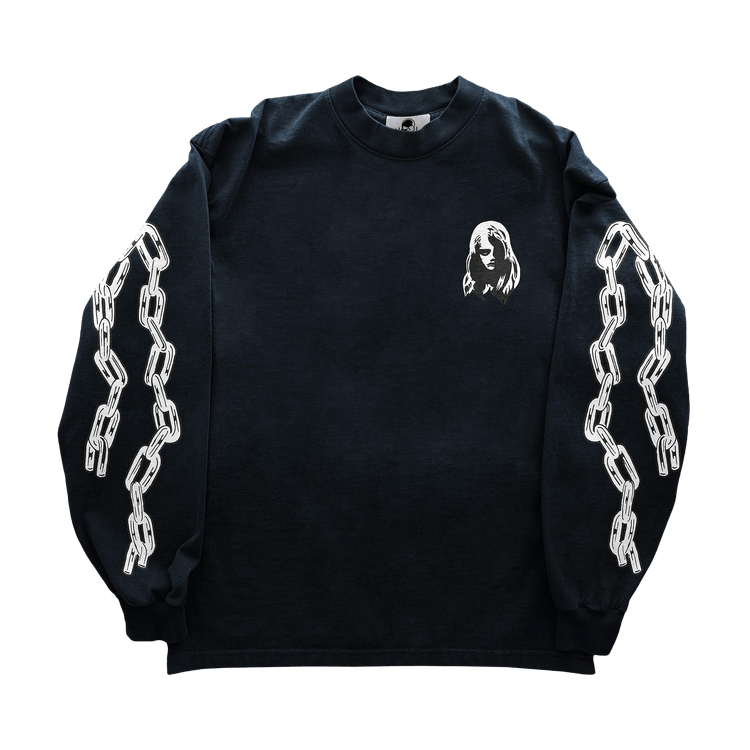 Warren Lotas Chain Link Long Sleeve T-Shirt "Black"