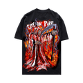 Warren Lotas City on Fire T-Shirt "Black"