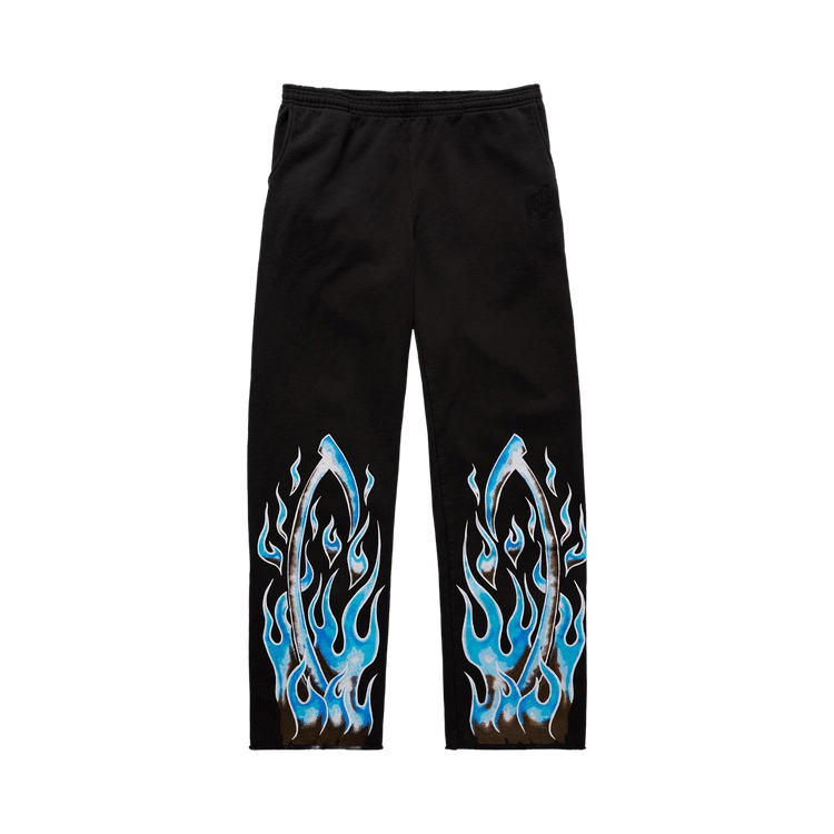 Warren Lotas Chrome Scythe Sweatpants "Black"