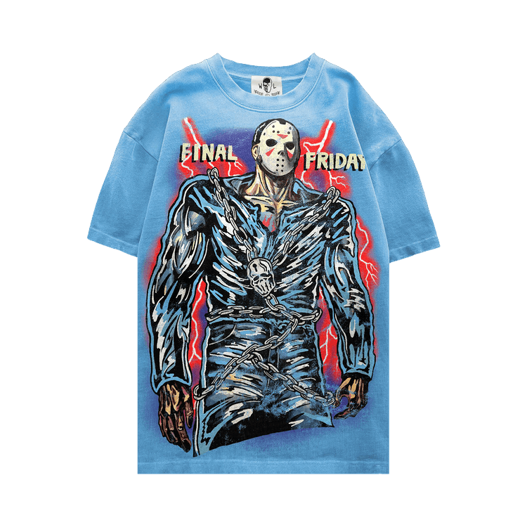 Warren Lotas Final Friday T-Shirt "Sunfaded Blue"