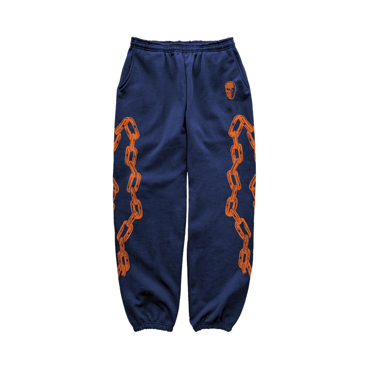 Warren Lotas Chain Reaper Sweatpants "Navy"