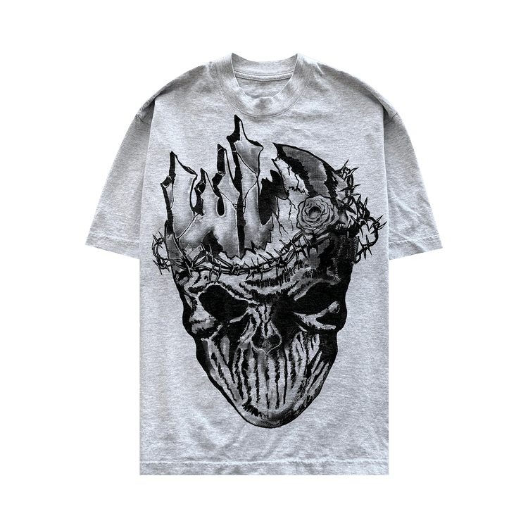 Warren Lotas Headstone T-Shirt "Heather Grey"
