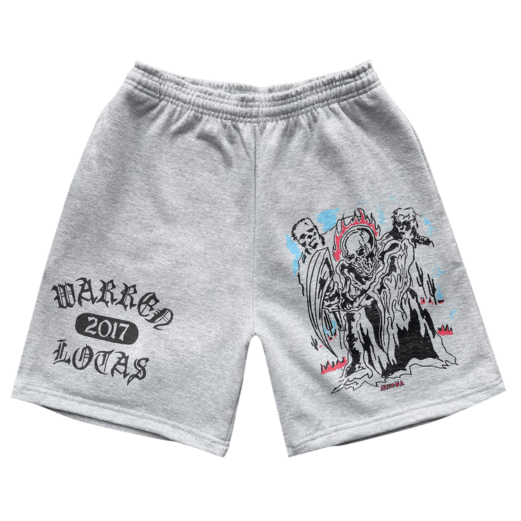 Warren Lotas Summoner Sweatshorts "White"
