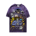 Warren Lotas Roadside Coffee T-Shirt "Faded Purple"