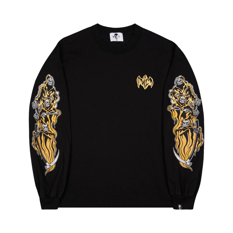 Warren Lotas Three Reapers Long-Sleeve T-Shirt "Yellow"