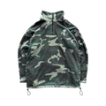 Warren Lotas Skull Quarter Zip "Camo"