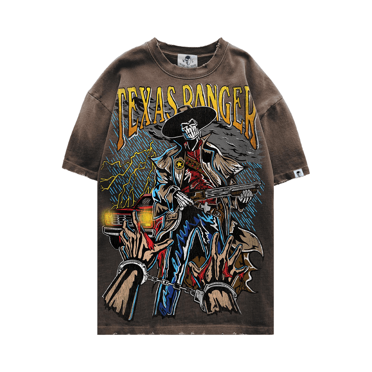 Warren Lotas Texas Ranger T-Shirt "Brown"