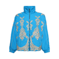 BLUEMARBLE Turquoise Embroidered Track Jacket "Blue"